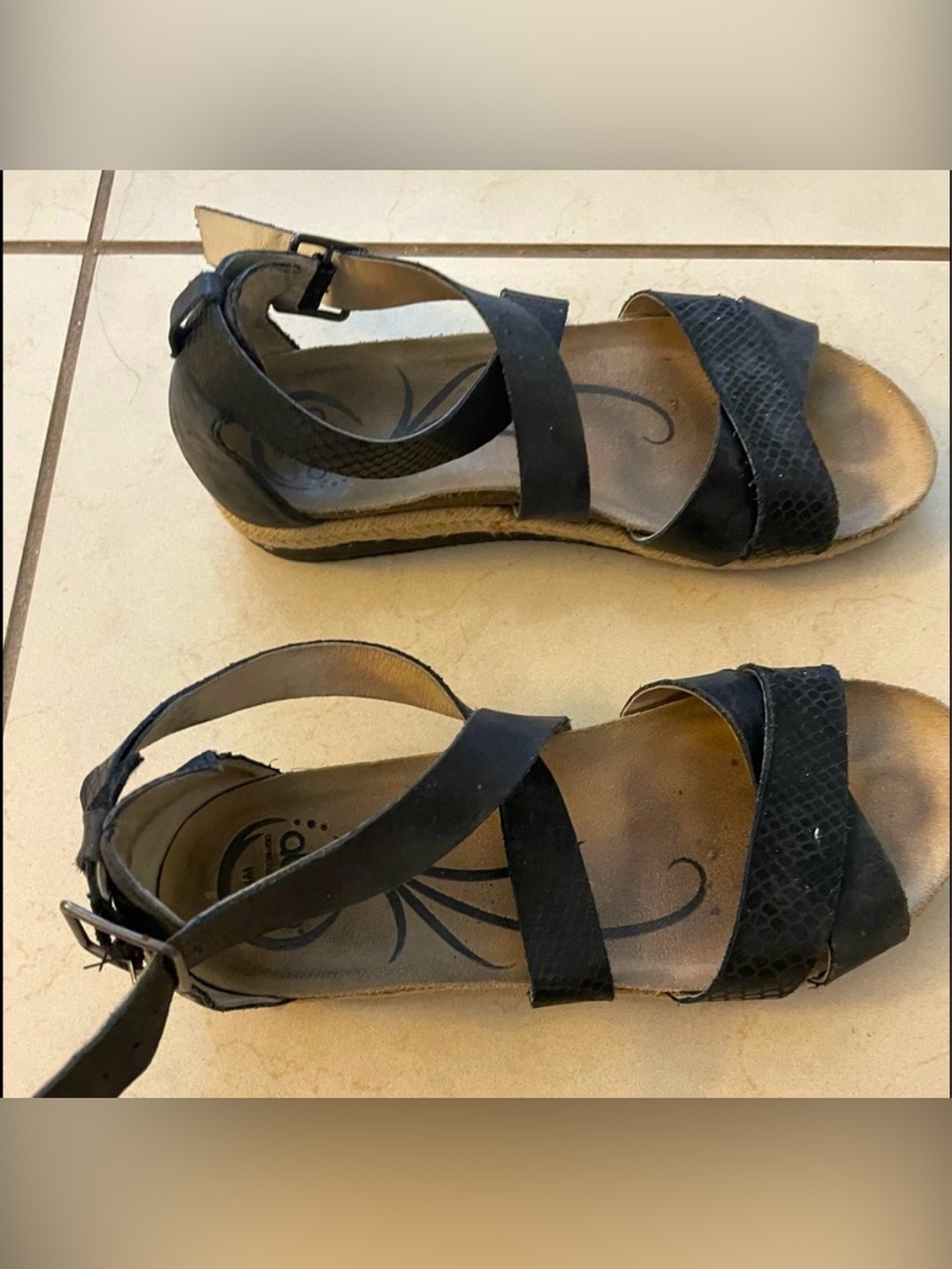 Abeo leather sandals